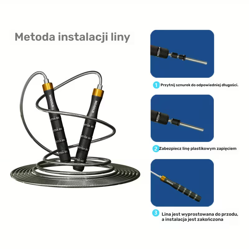 Skakanka Heavy Duty – Regulowana