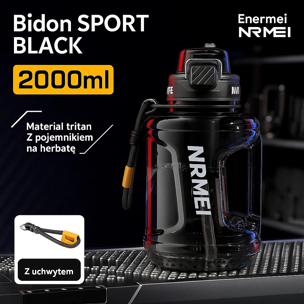 BIDON BLACK SPORT 2L