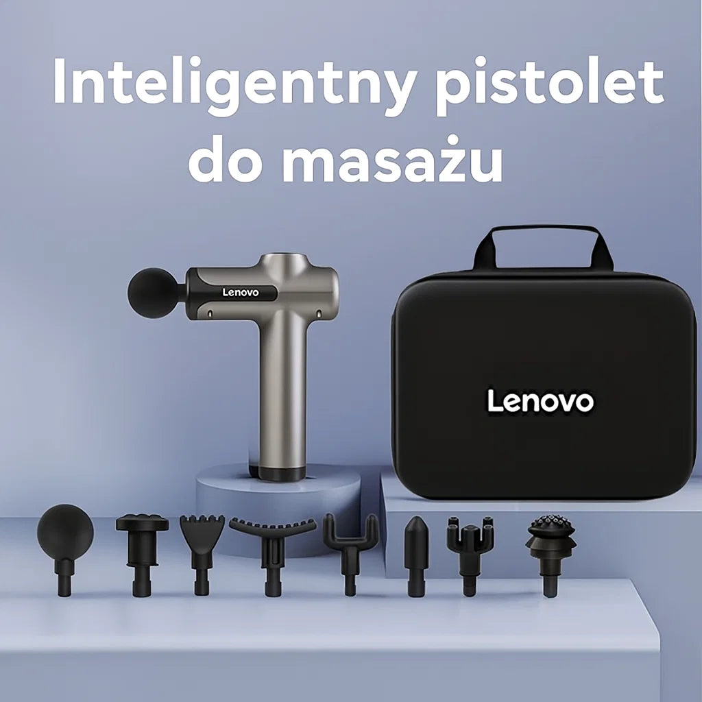 Masażer - pistolet do masażu mięśni Lenovo Smart Fascia Gun N3